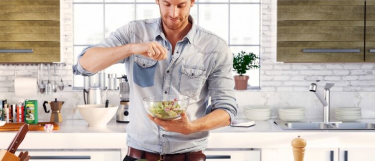 Aumenta o número de homens na cozinha